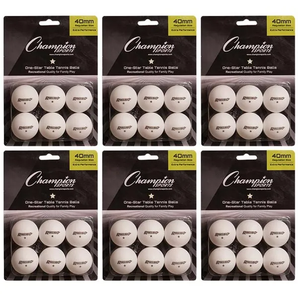 1-Star Table Tennis Balls