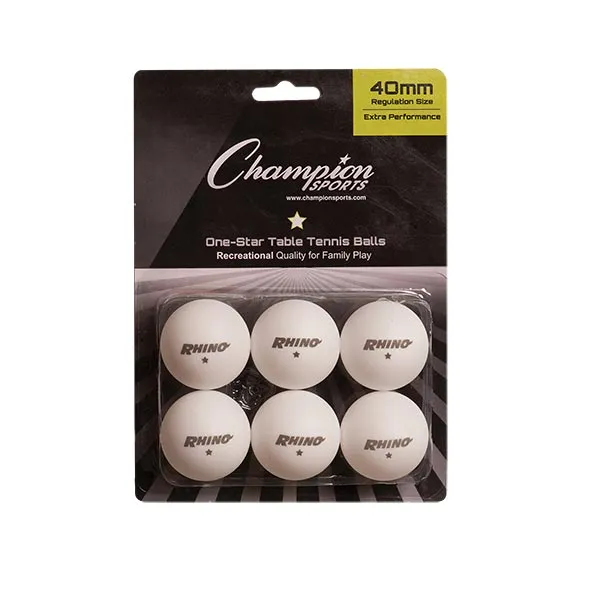 1-Star Table Tennis Balls