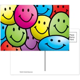 (10 Pk) Smiley Faces Postcards