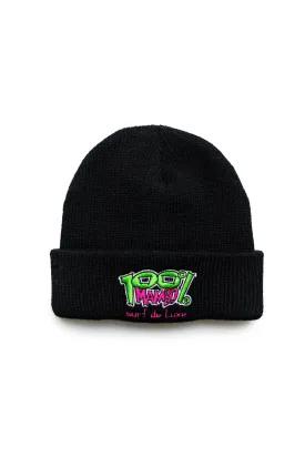 100% MAMBO BEANIE BLACK