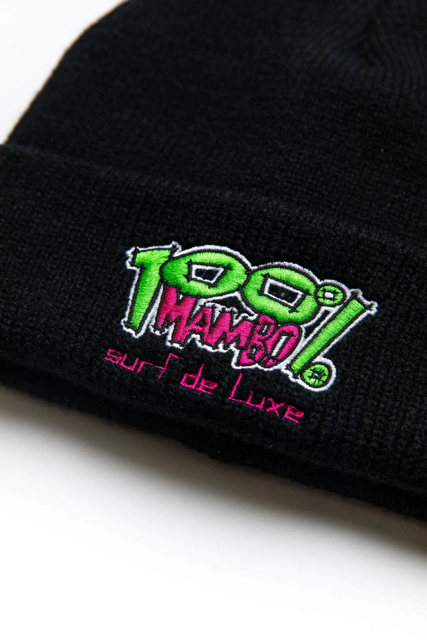 100% MAMBO BEANIE BLACK