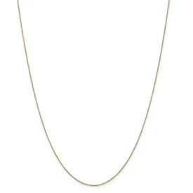 14k Carded.5mm Box Chain(CARDED) | 5BY