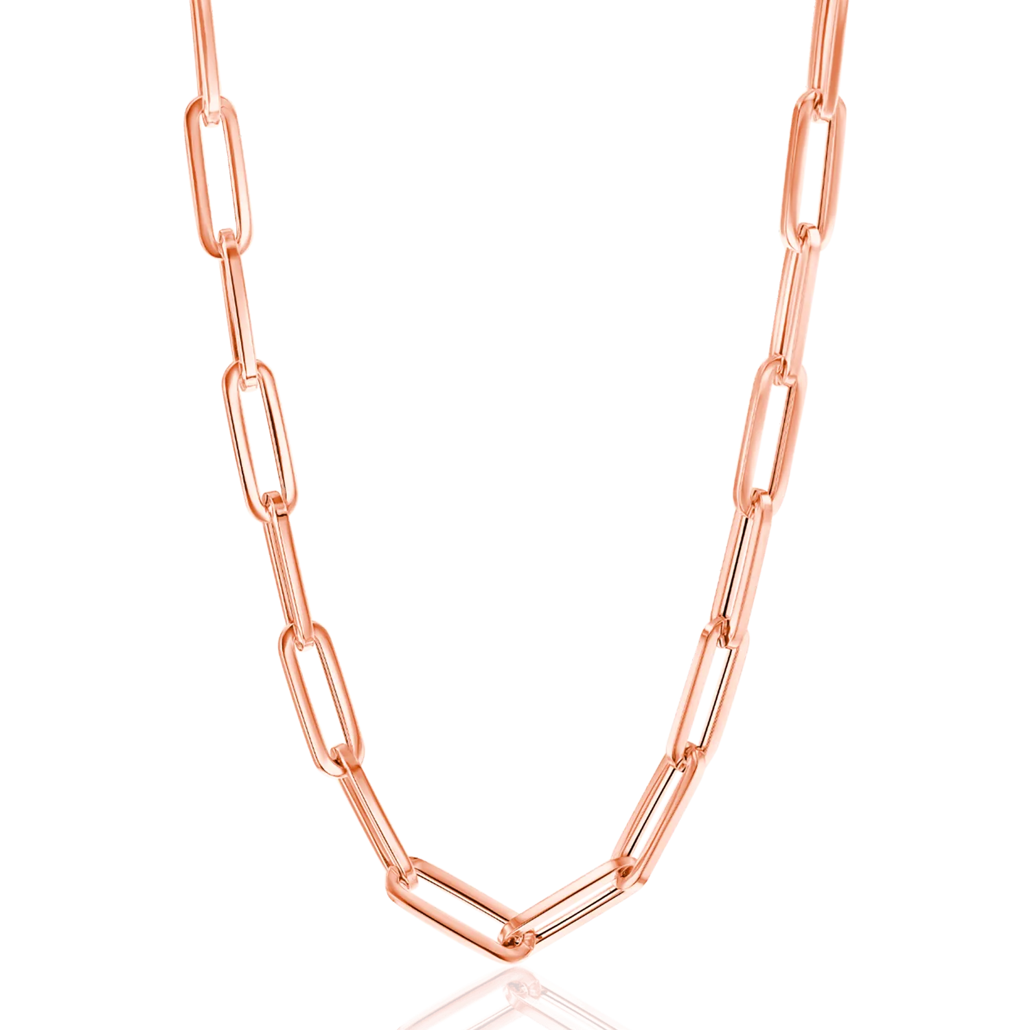 14K Grand Paper Clip Chain