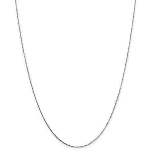 14KT GOLD 0.8MM BOX CHAIN NECKLACE - 4 LENGTHS