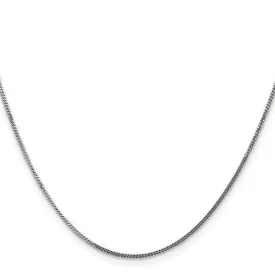 14KT GOLD 1.3MM CURB CHAIN NECKLACE - 4 LENGTHS