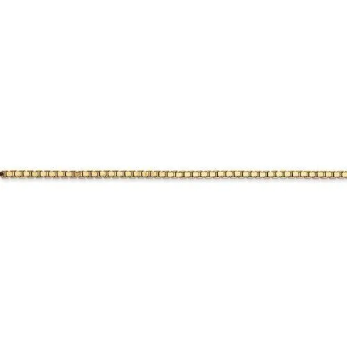 14KT GOLD 1.5MM BOX CHAIN NECKLACE - 4 LENGTH