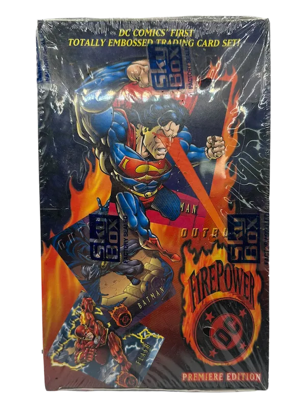 1996 SKYBOX DC OUTBURST FIREPOWER SEALED BOX