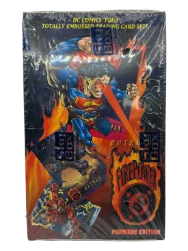 1996 SKYBOX DC OUTBURST FIREPOWER SEALED BOX