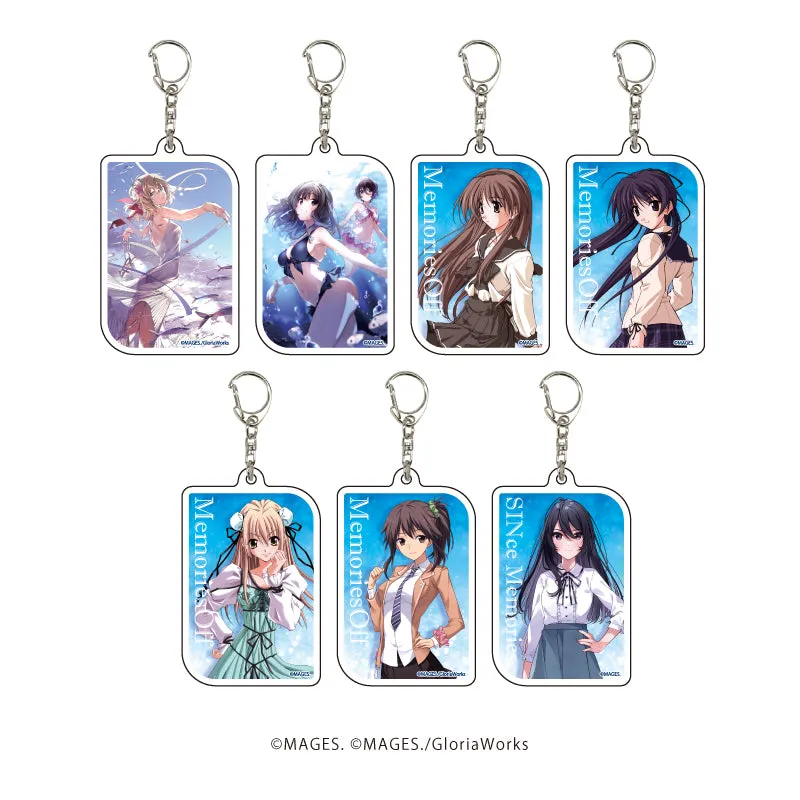 (1BOX=7)(Goods - Key Chain) Acrylic Key Chain Memories Off Series 01