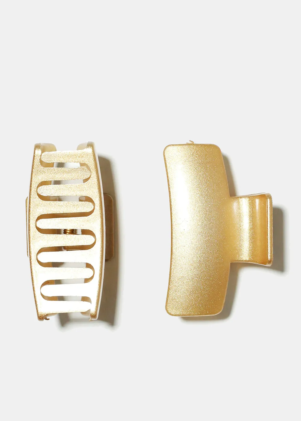 2 Piece Metallic Jaw Clips