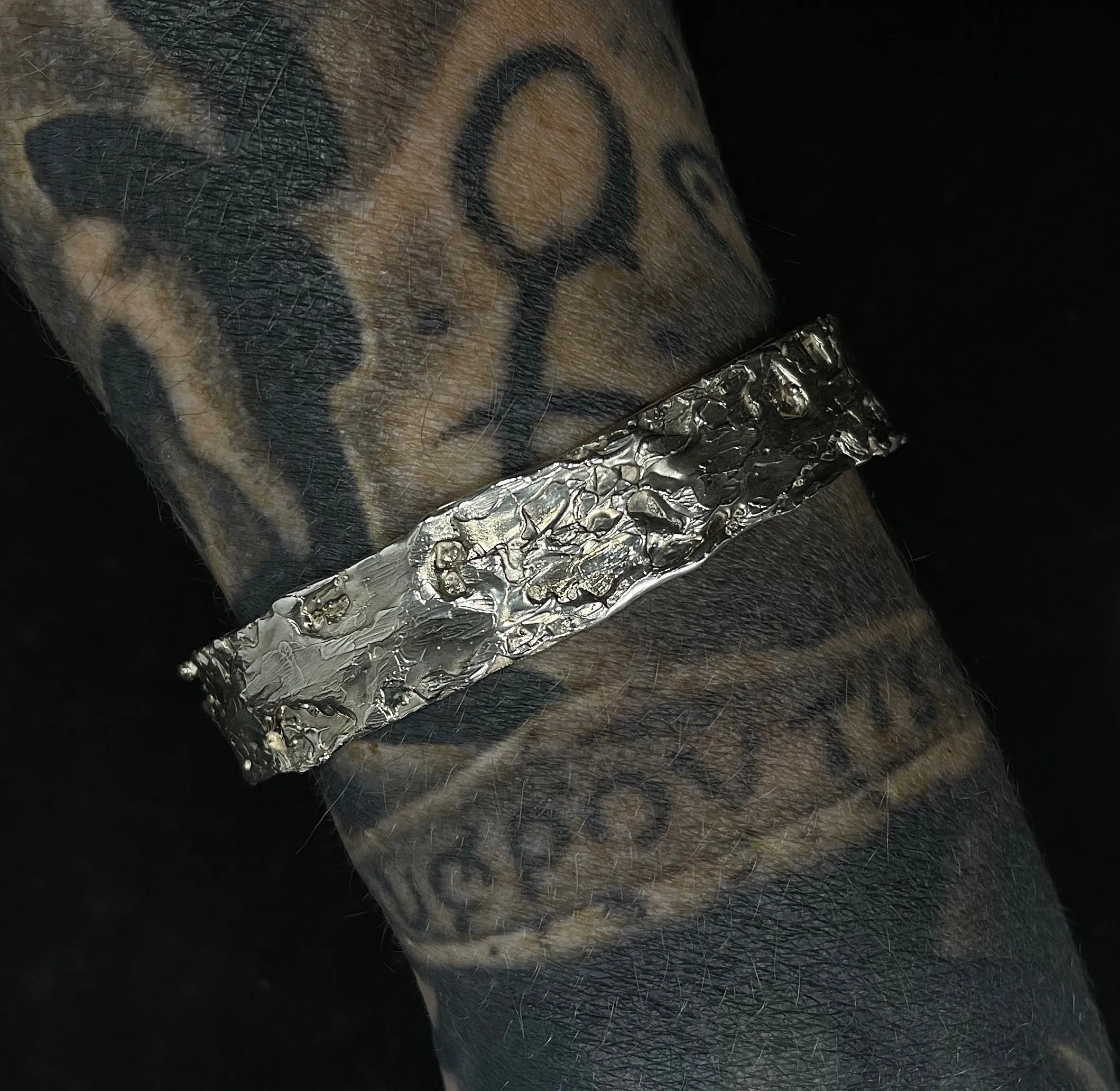 925 Silver Skull Cuffs