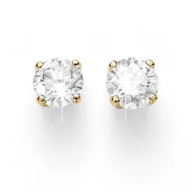 9CT GOLD 0.15CT DIAMOND STUDS