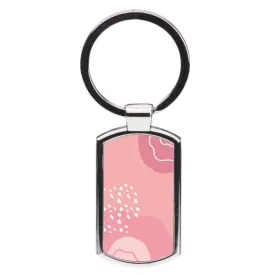 Abstract Geometric II Luxury Keyring