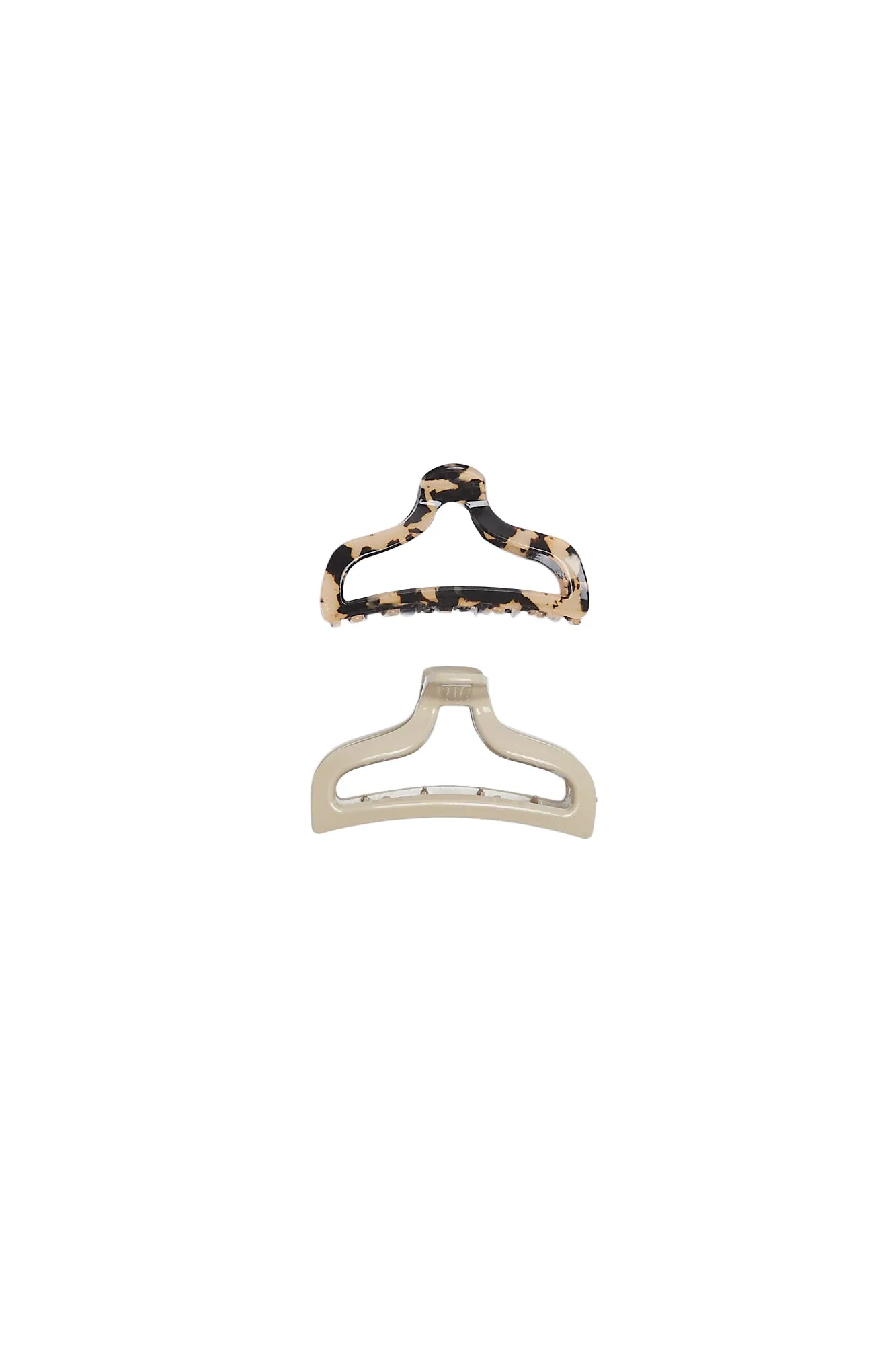 AERO Outline Triangle Claw Clip 2-Pack