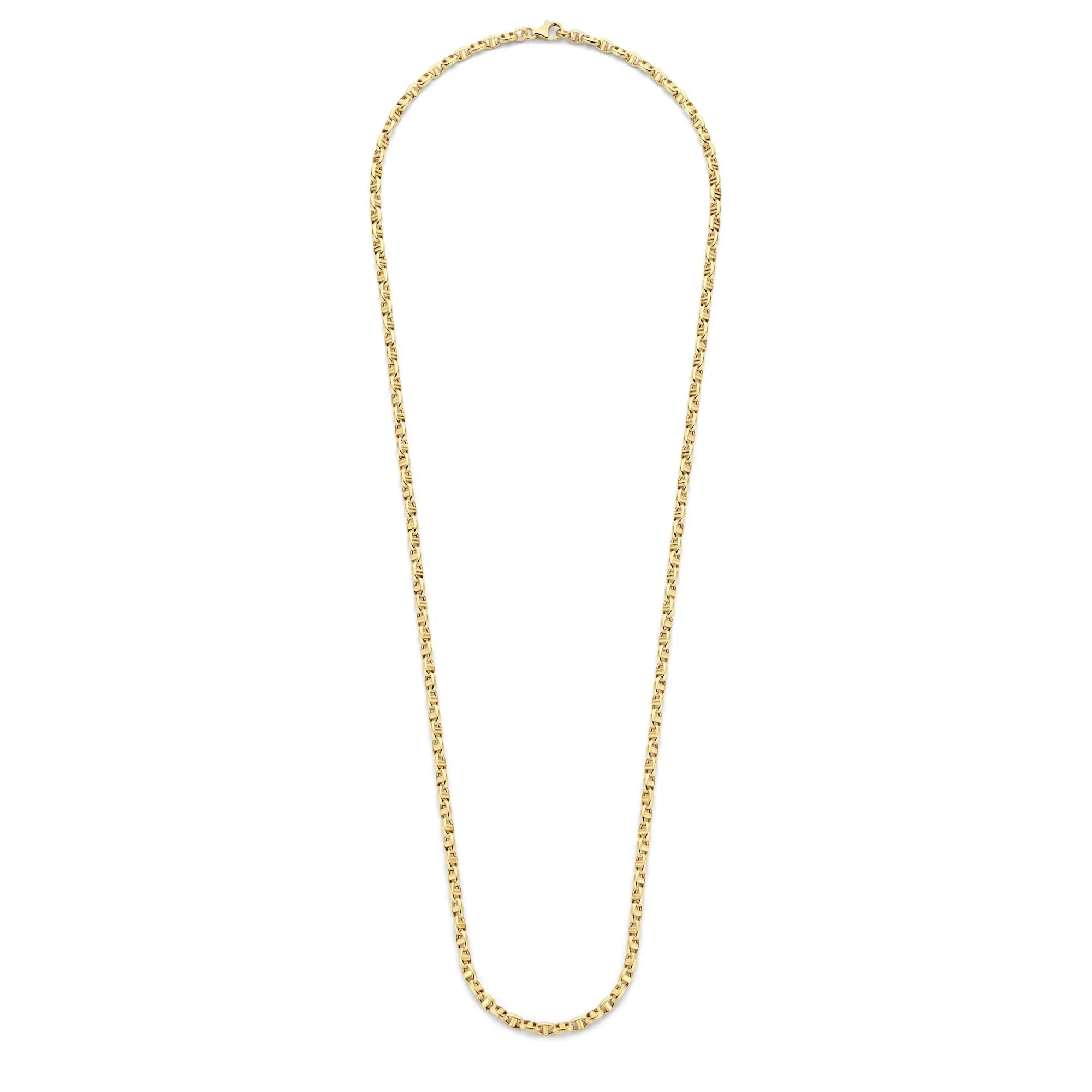 Aidee Adaline 14 karat gold link necklace