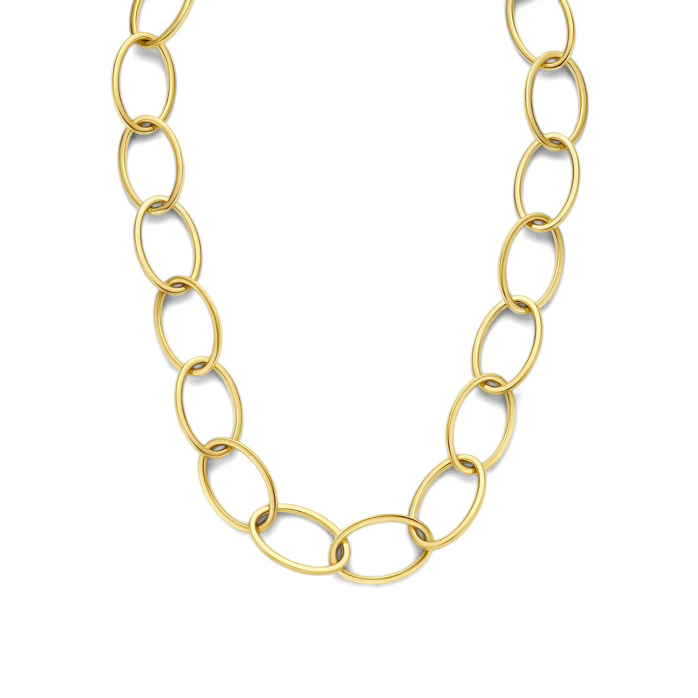 Aidee Annette 14 karat gold link necklace