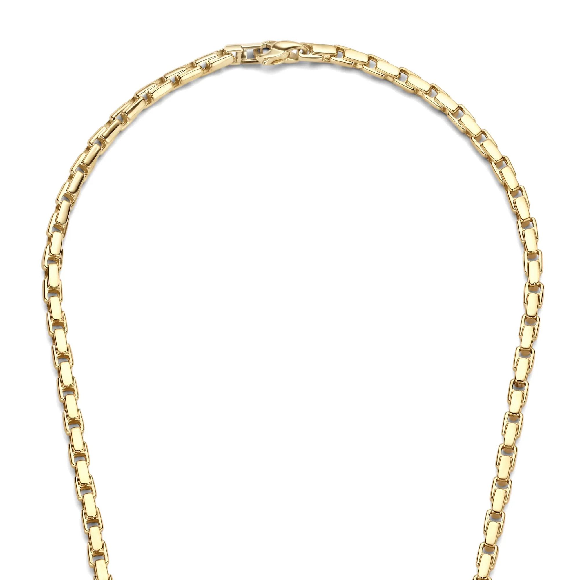 Aidee Gigi 14 karat gold necklace with chains