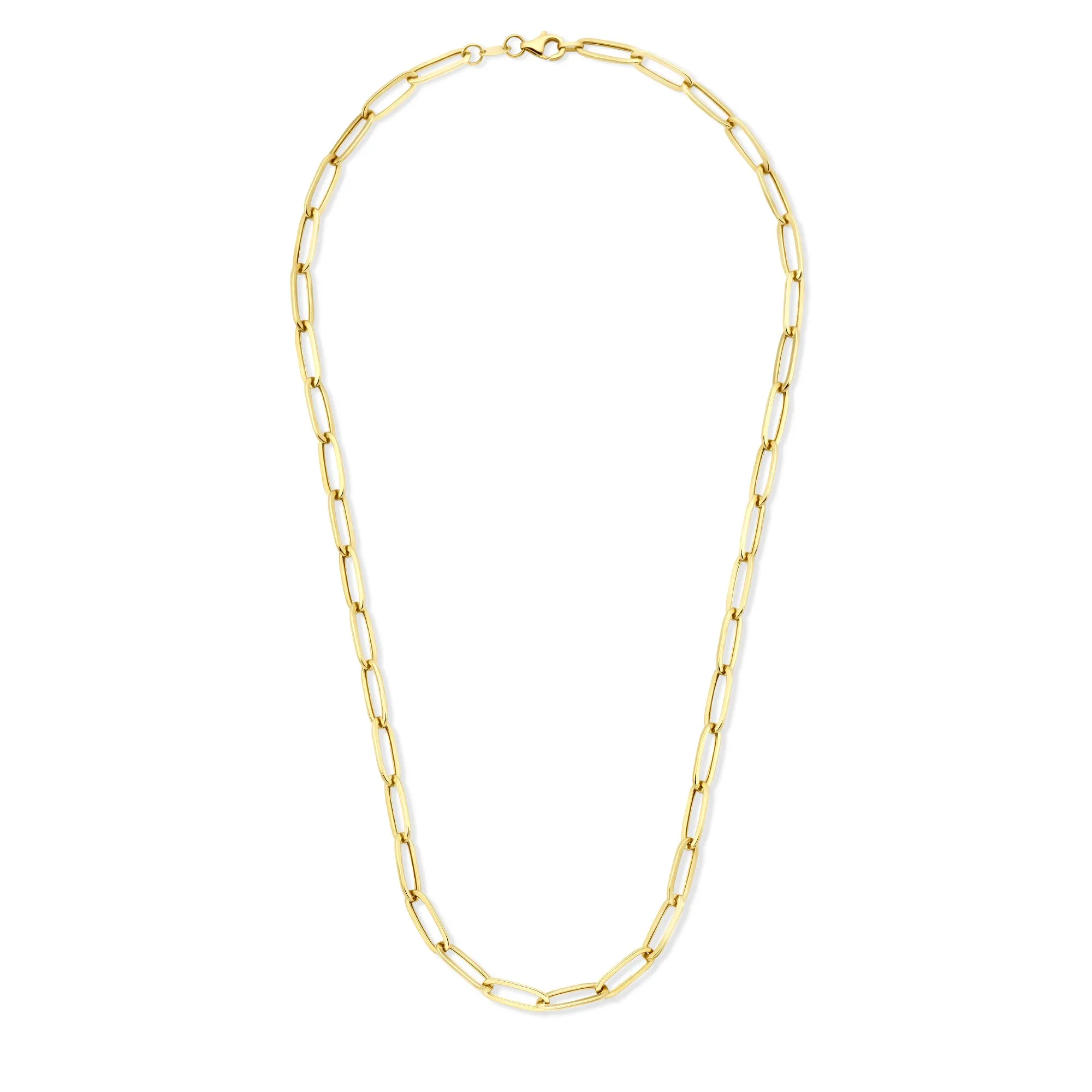 Aidee Odile 14 karat gold link necklace