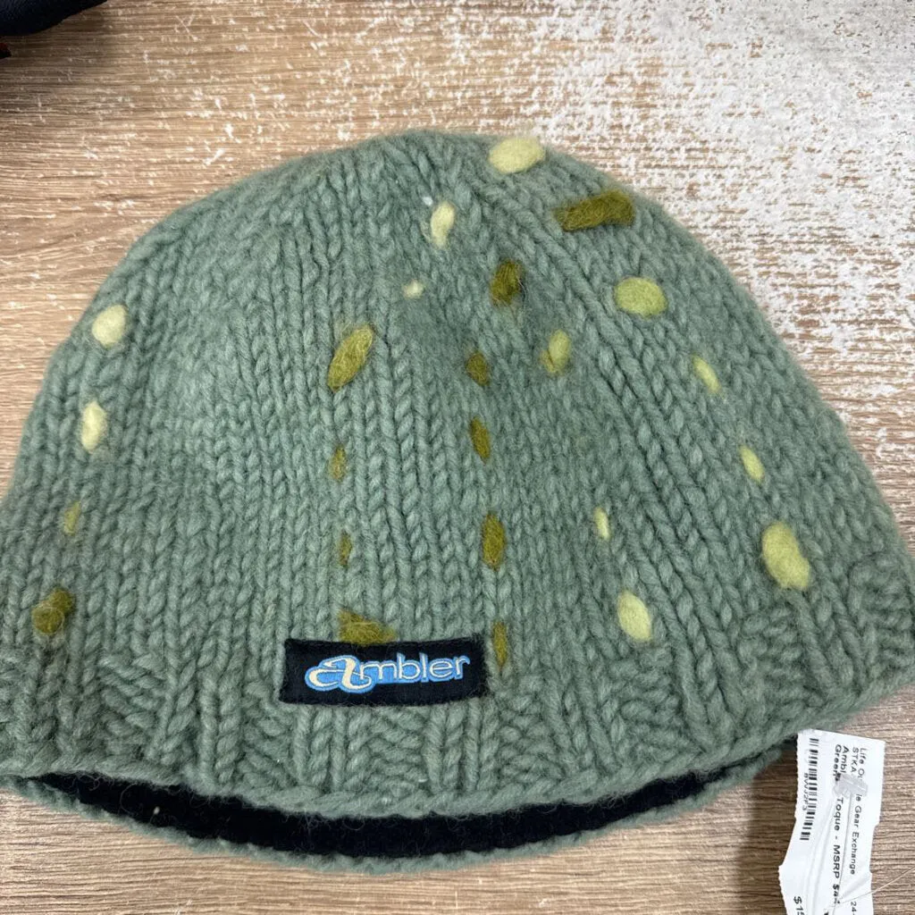 Ambler - Toque - MSRP $44: Green-unisex-