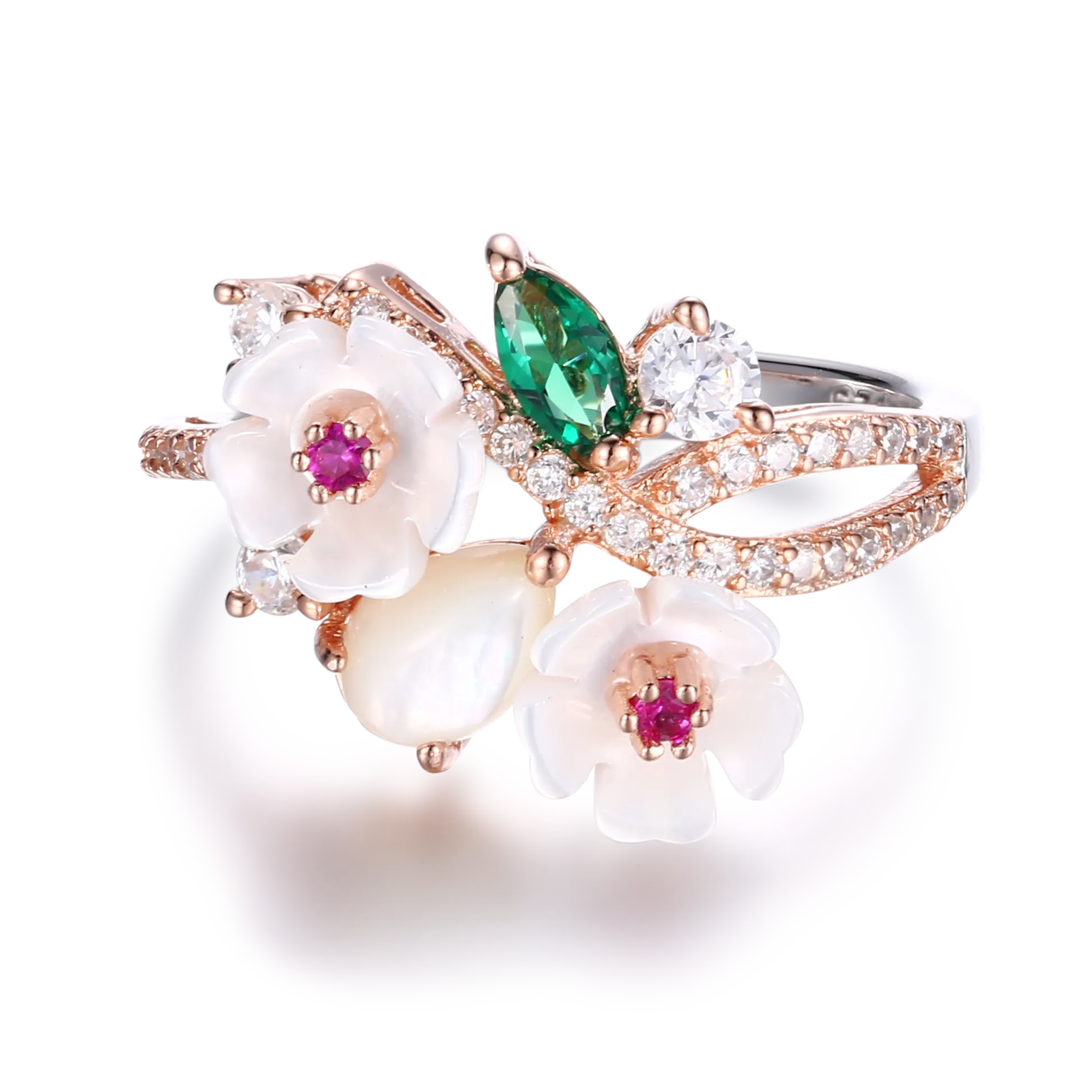 Angel Flowers Ring