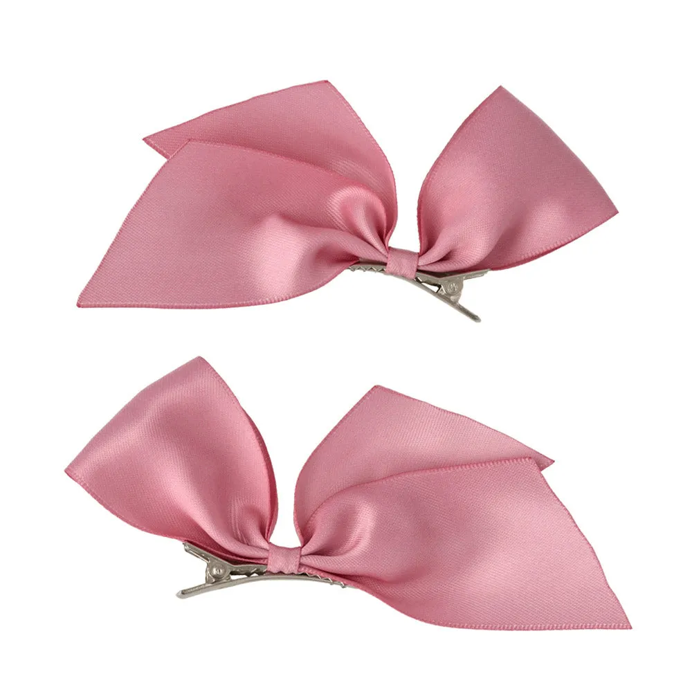 Asymmetrical Bow Pinch Clip Set