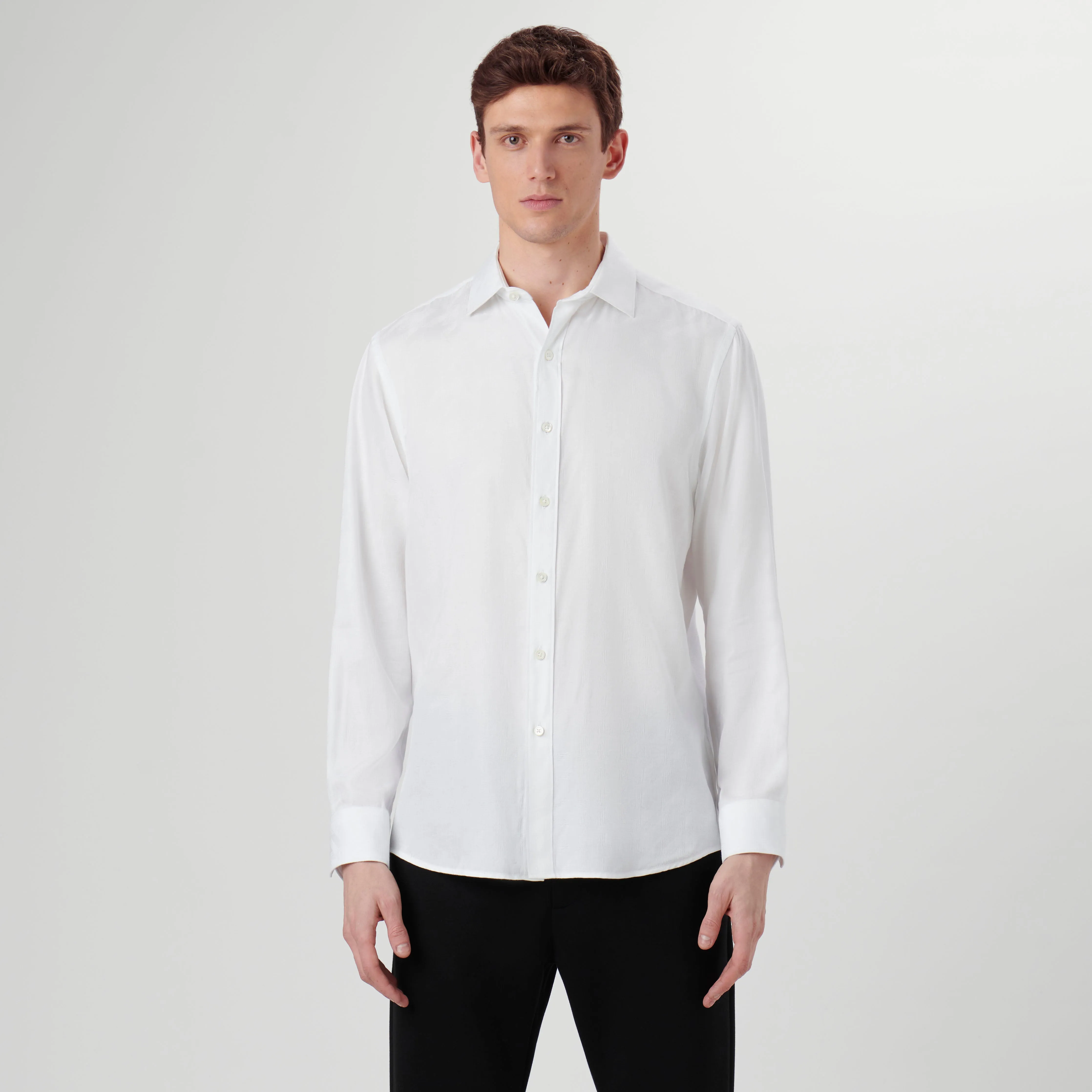 Axel Geometric Jacquard Shirt