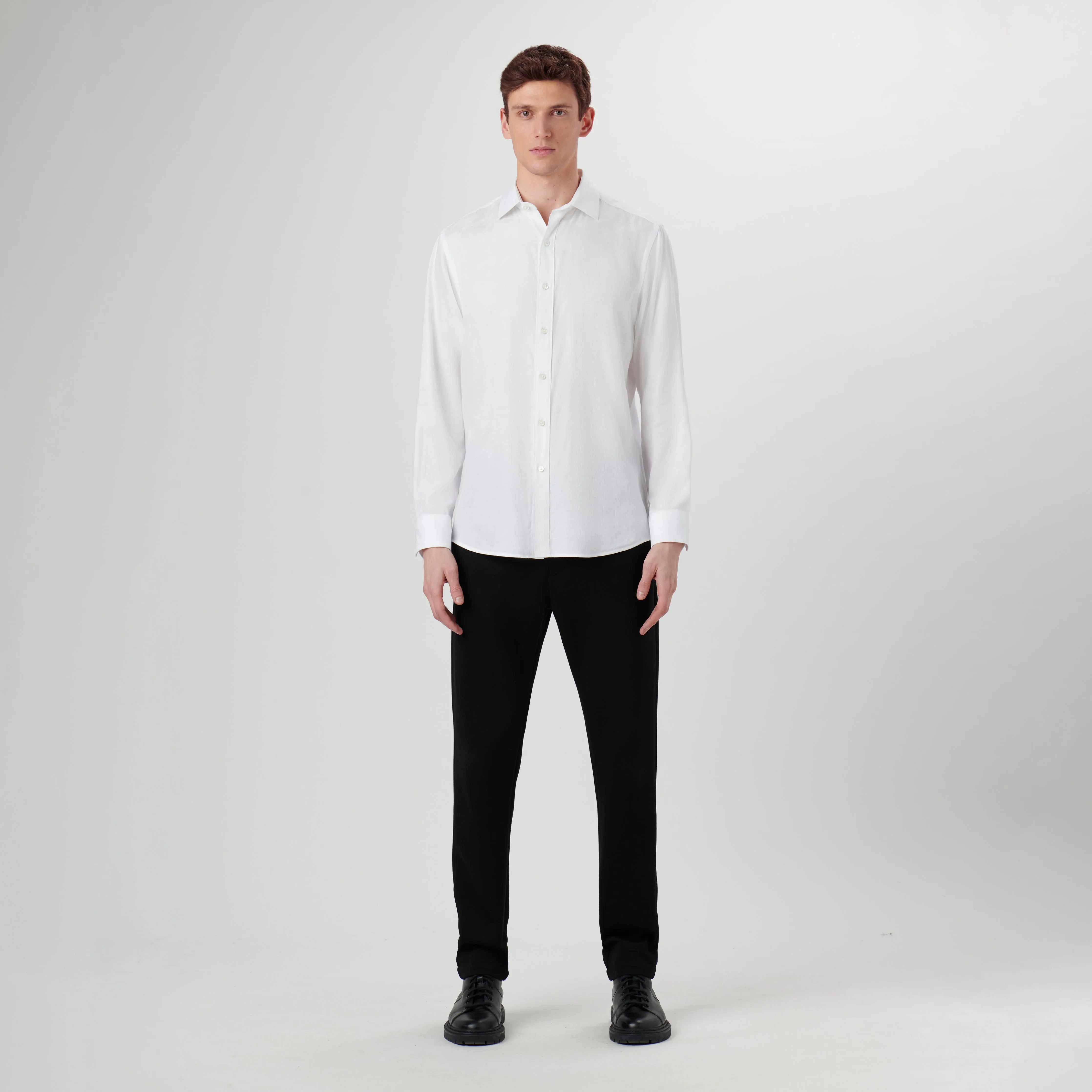 Axel Geometric Jacquard Shirt