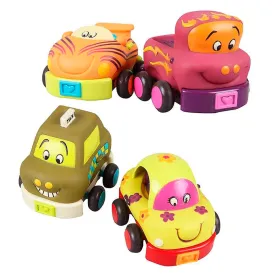 B. toys - Wheeee-Ls Pull-Back Cars