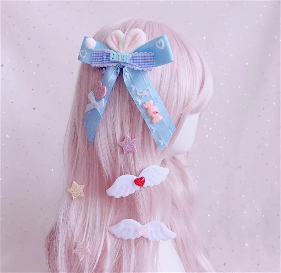 Baby Bun Hair Bows