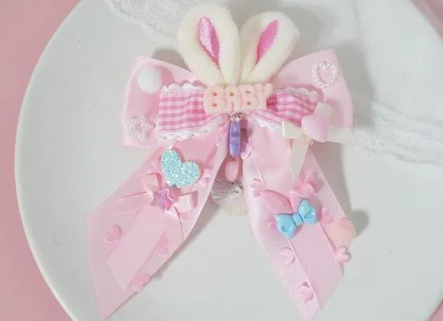 Baby Bun Hair Bows