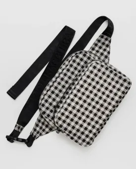 Baggu - Fanny Pack - Black   White Gingham