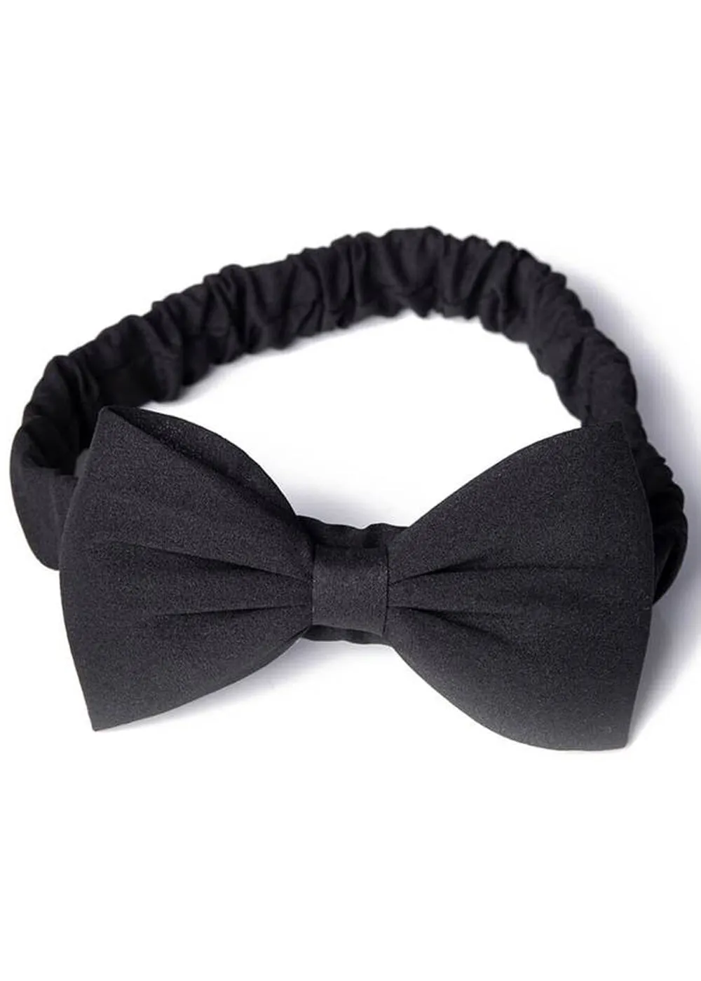 Banned Dionne Bow Headband Black