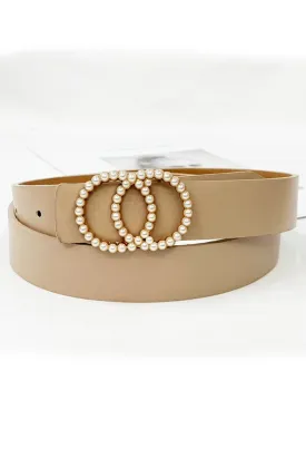 BEADED DOUBLE RING STYLISH FASHION BELT