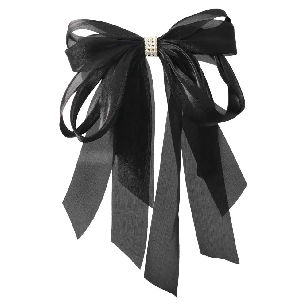 Big Shimmering Bow Barrette