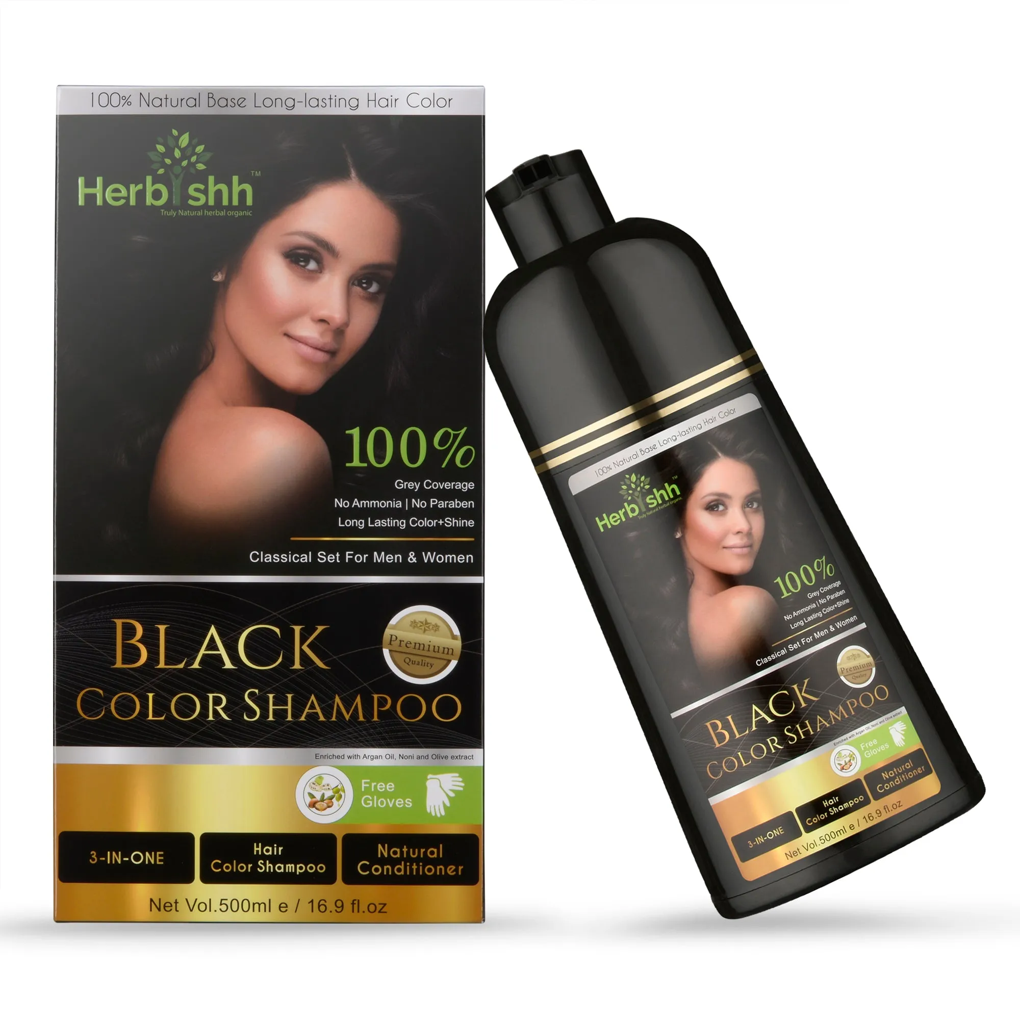 Black Herbishh Color Shampoo