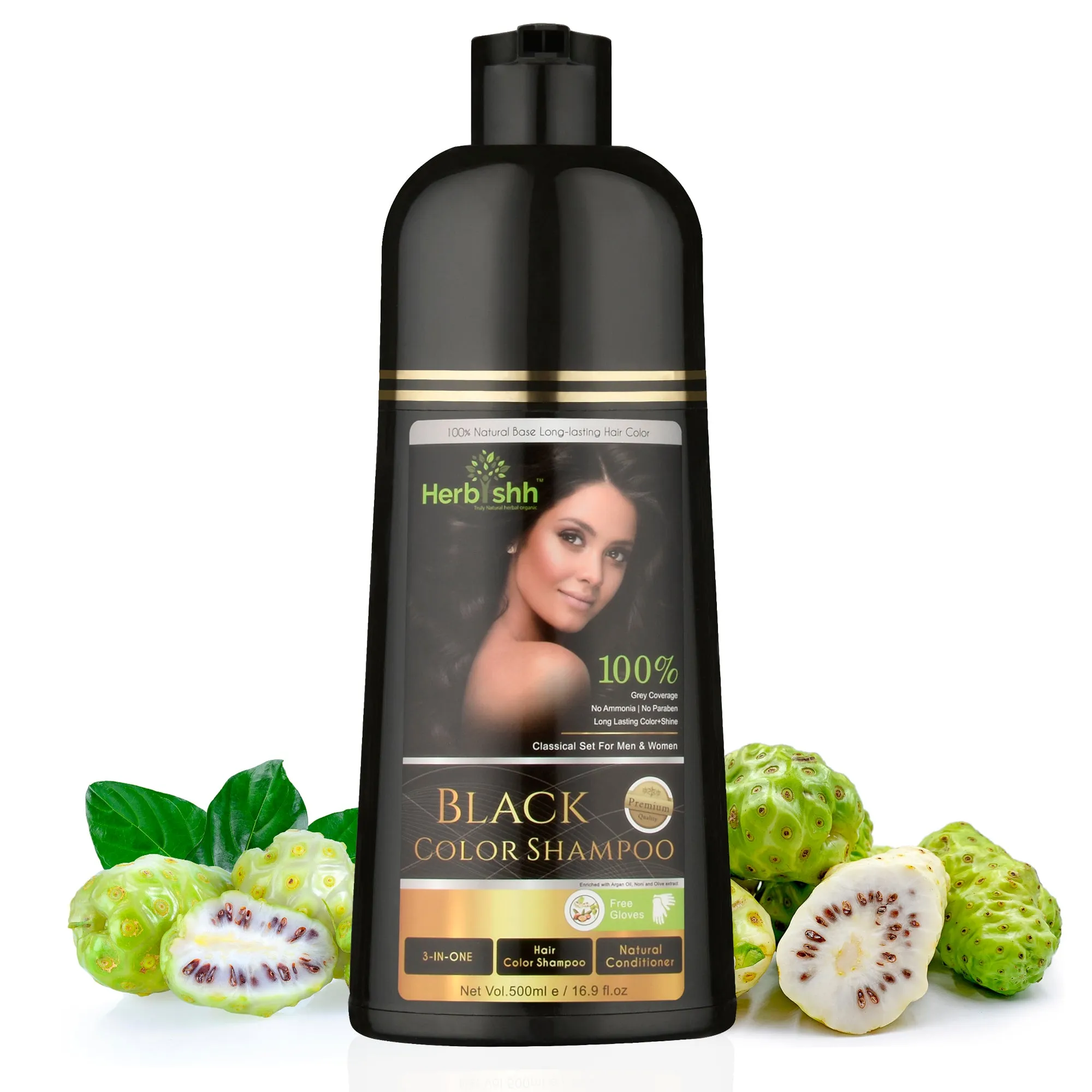 Black Herbishh Color Shampoo