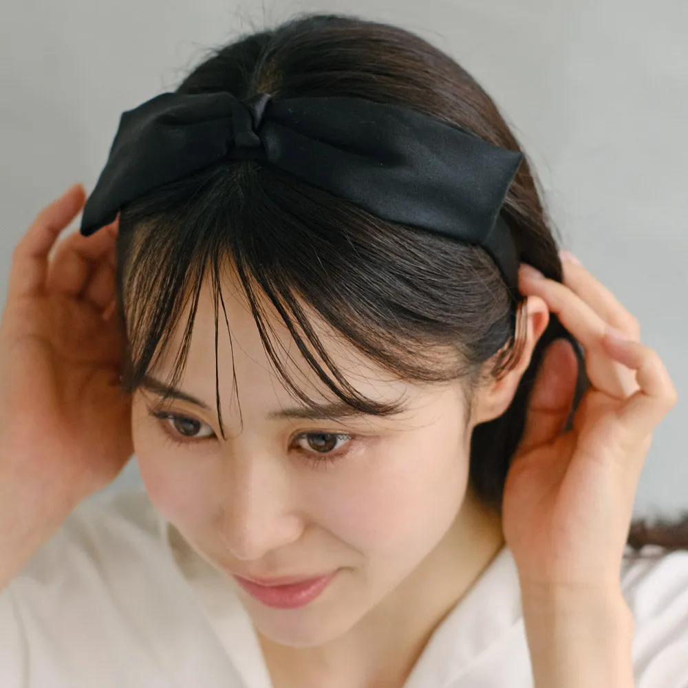 Black Top Bow Headband