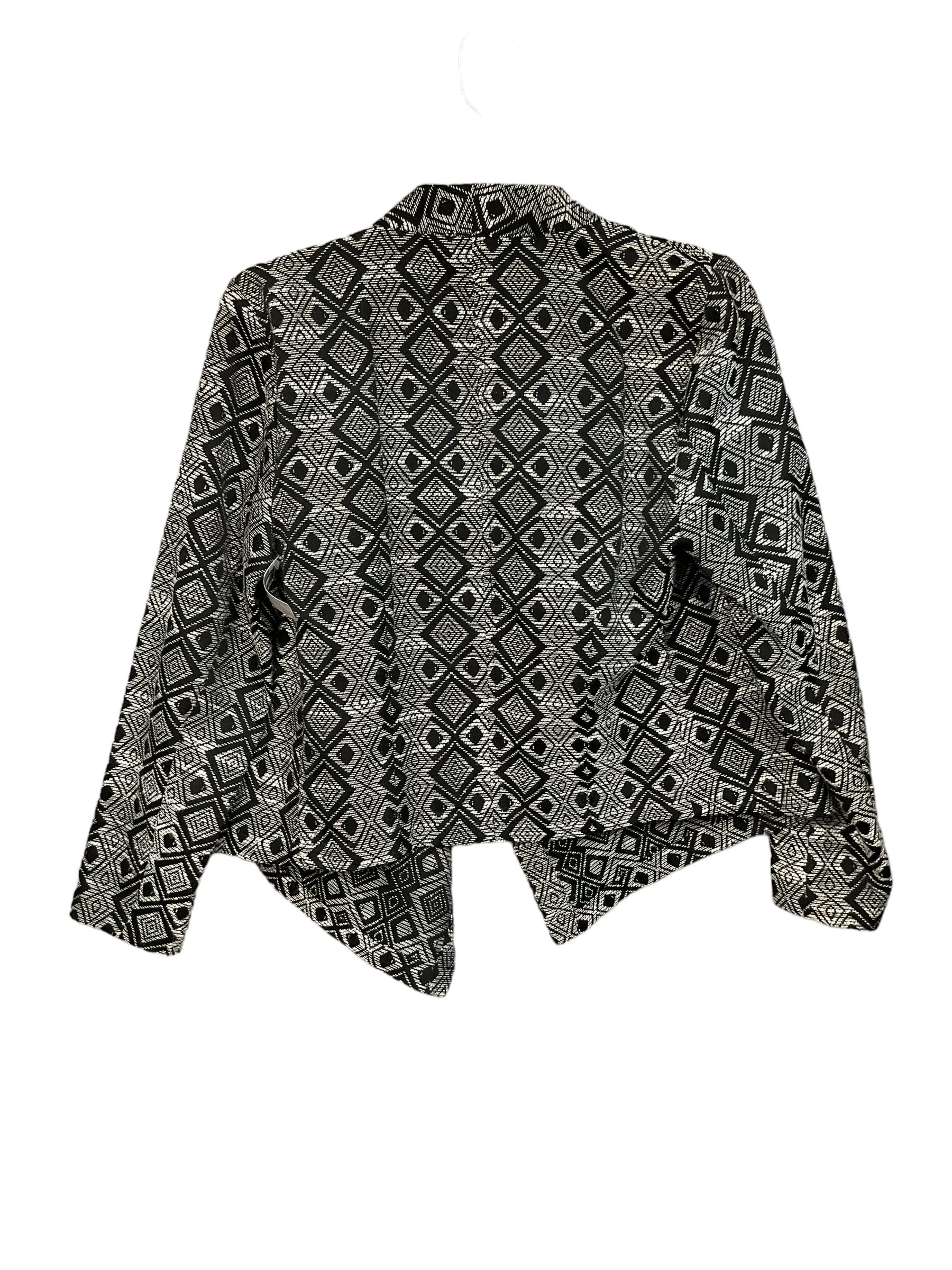 Blazer By Jack In Geometric Pattern, Size: M