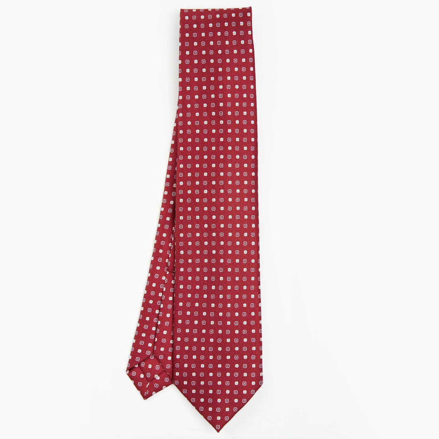 BLUETTE 7 FOLD SARTORIAL SILK TIE