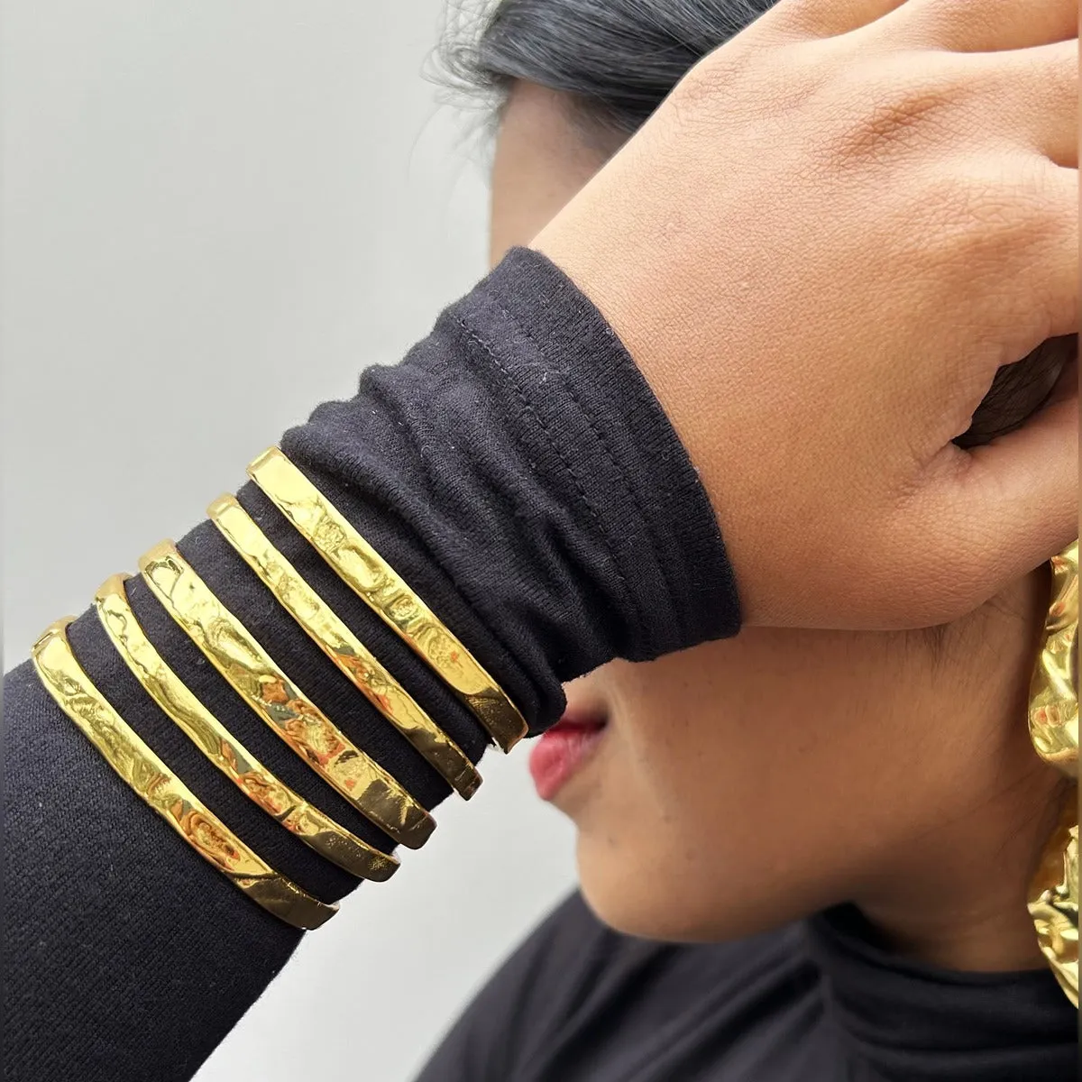 Bold Bash Statement Cuff Bracelet