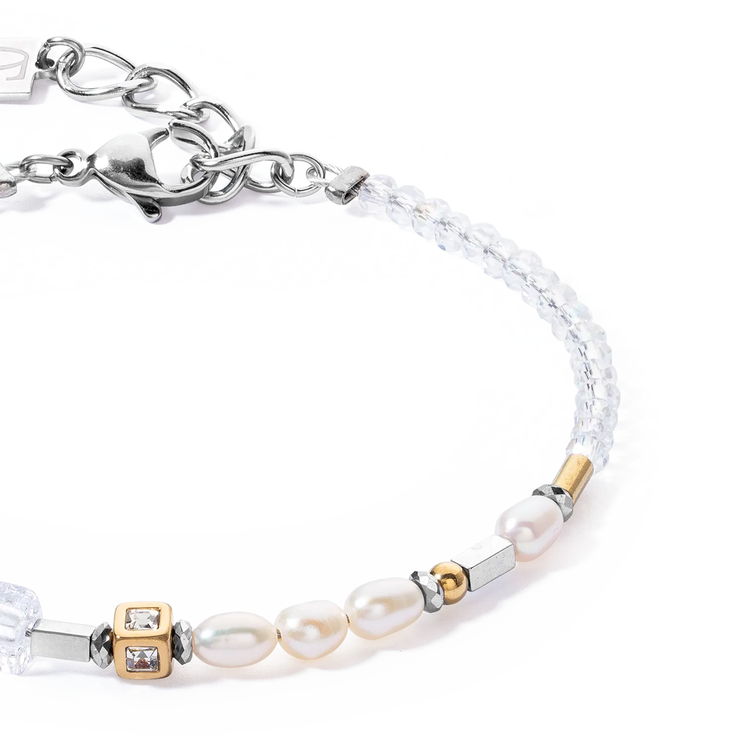 Bracelet Princess Fusion Pearls Bicolour