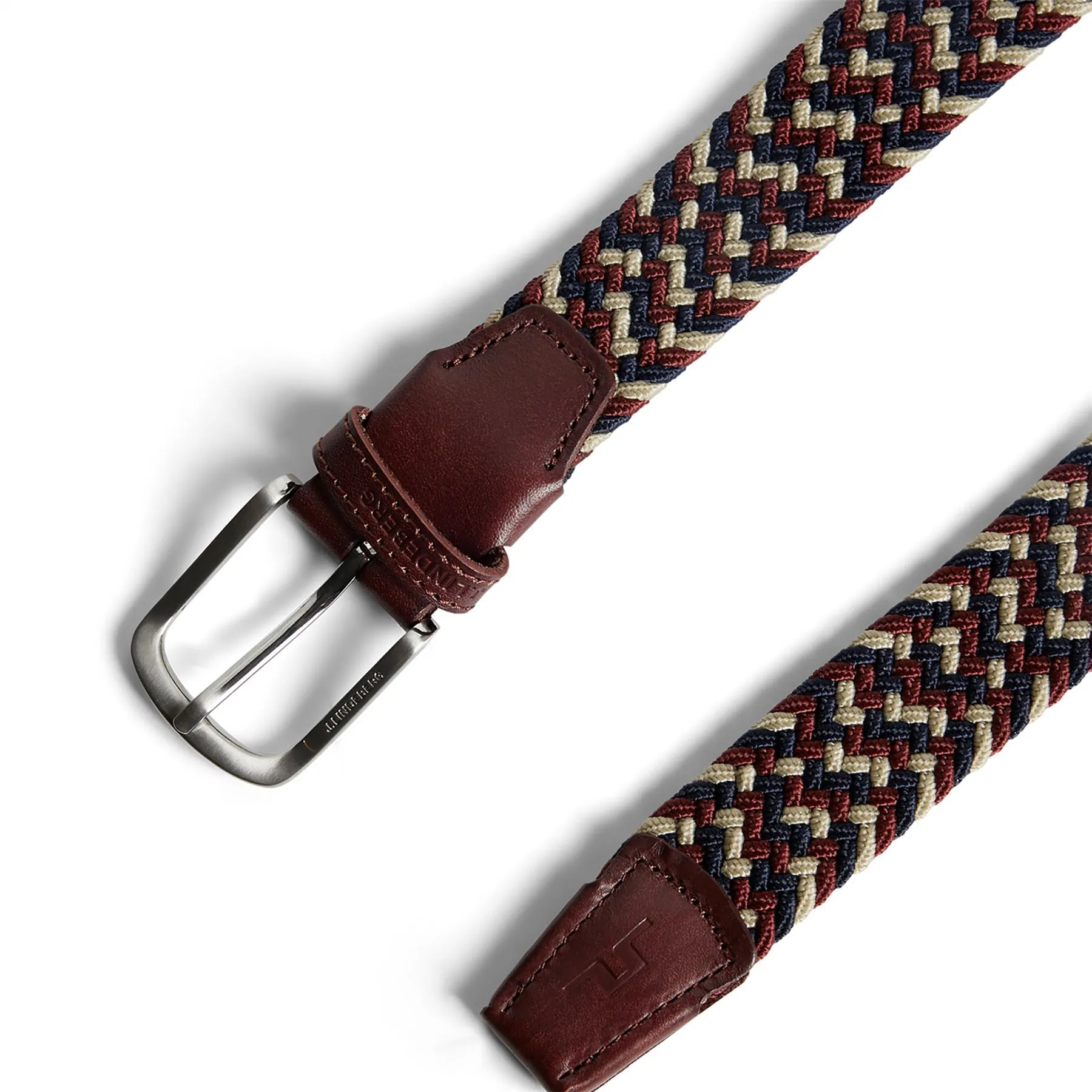 Bubba Braided Elastic Belt Cabernet - AW24