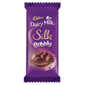 Cadbury Dairy Milk Silk Bubbly Chocolate Bar