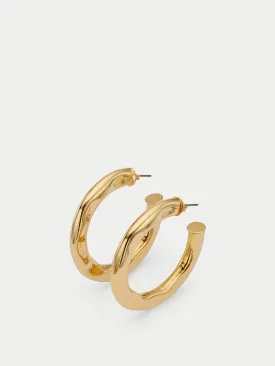 Callie XI Hoop Earrings | Gold