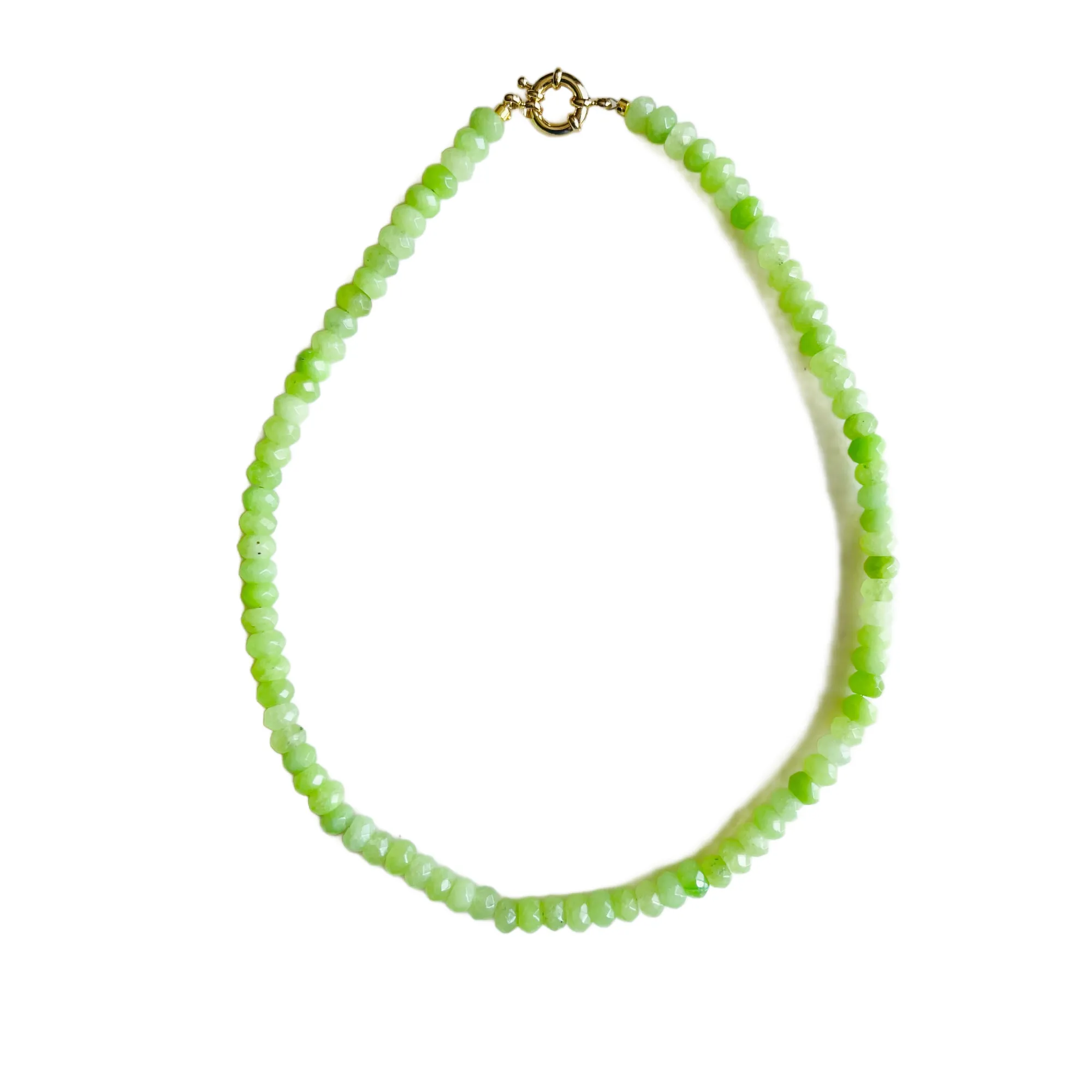 Candy Necklaces: Aventurine Green