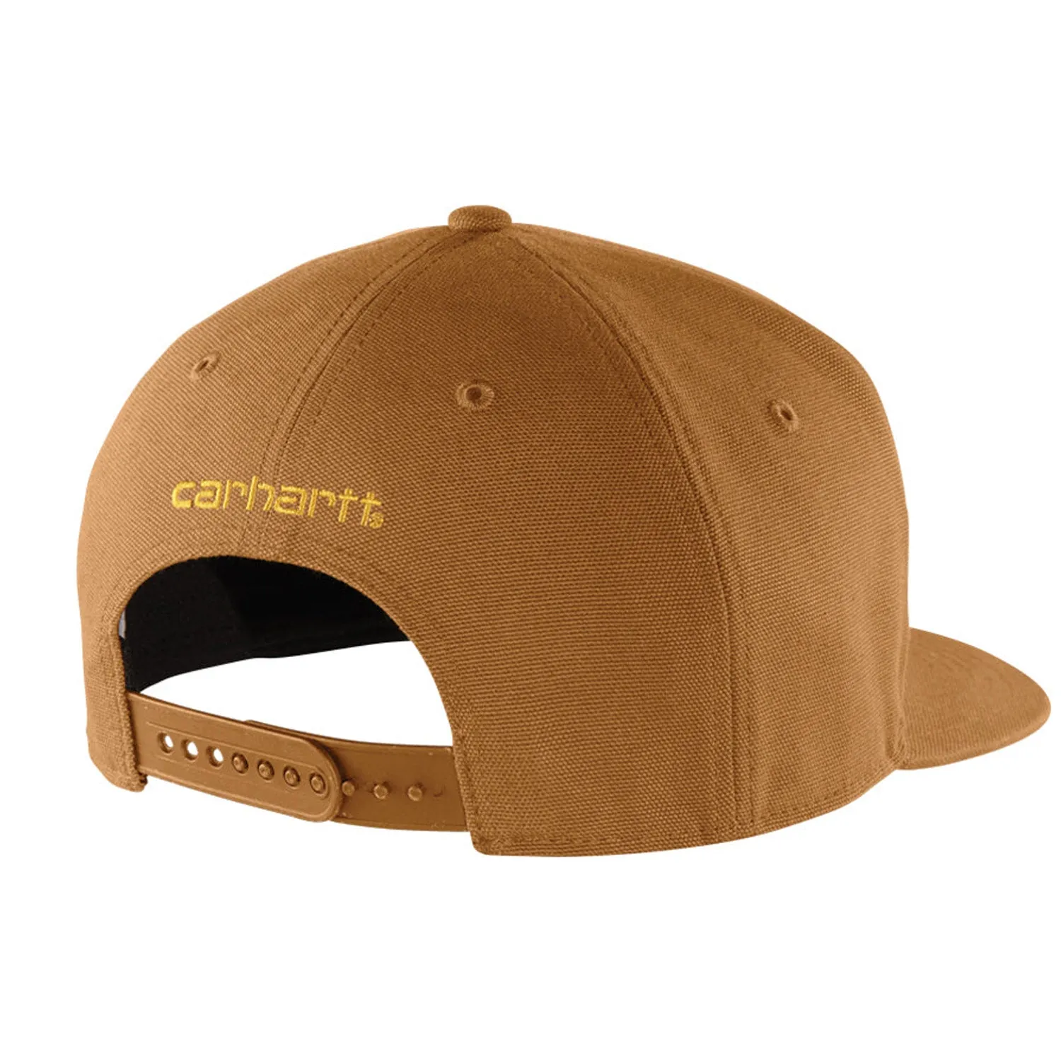 Carhartt Men's Firm Duck Flat Brim Cap