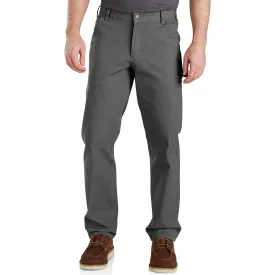 Carhartt Men's Rugged Flex® Relaxed Fit Duck Dungaree_Gravel