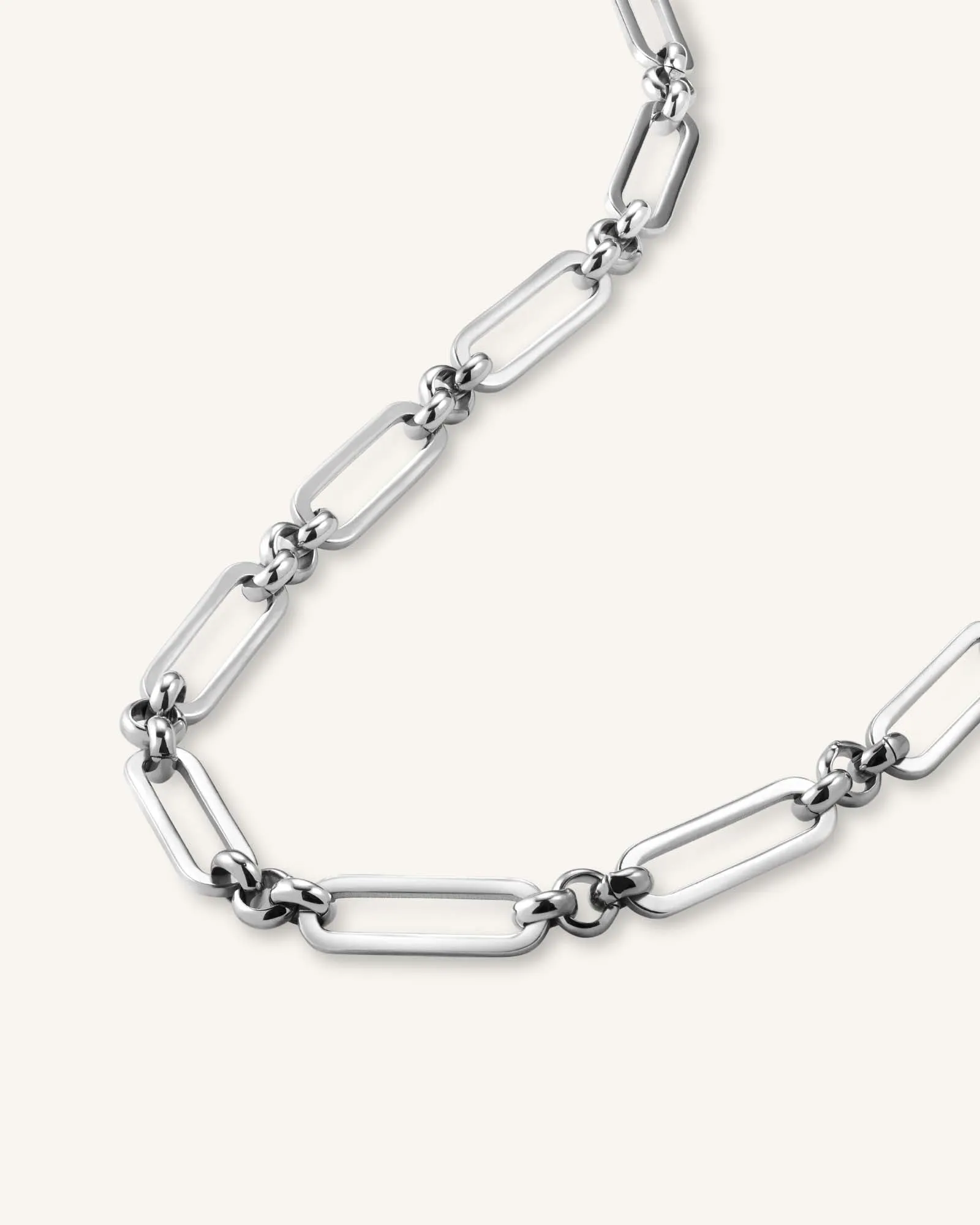 Chunky Necklace Silver