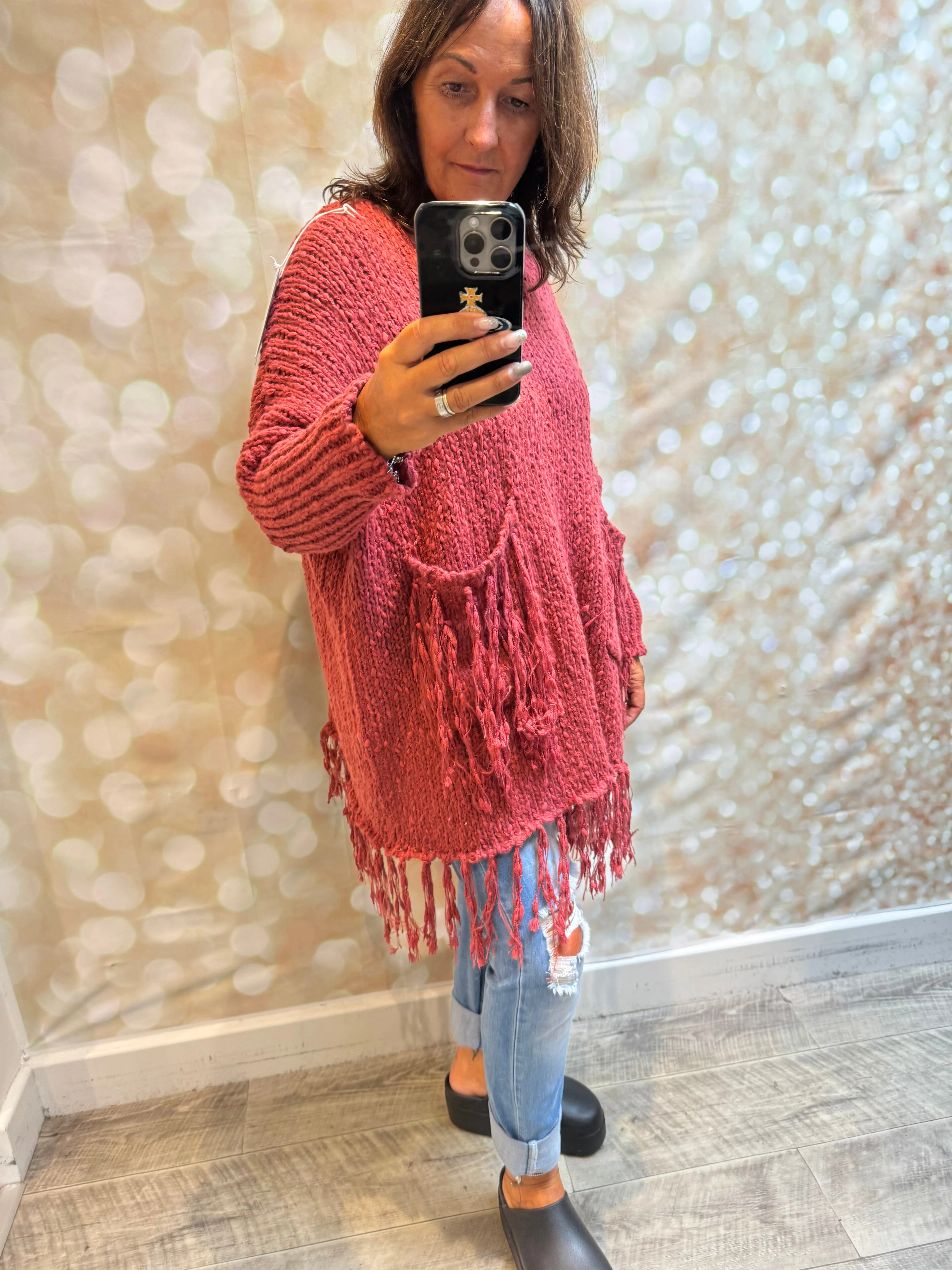 Chunky popcorn Knit  Jumper