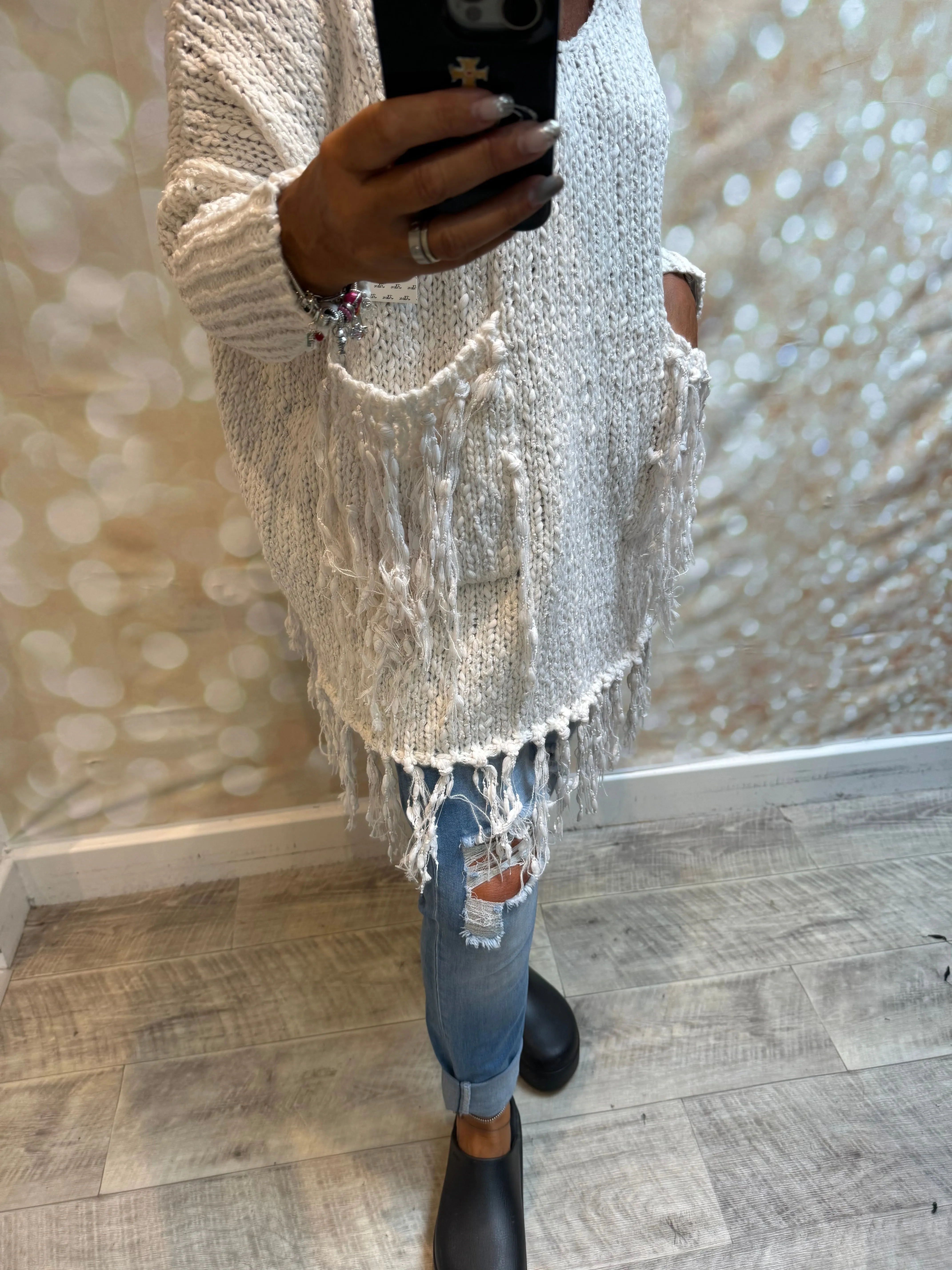 Chunky popcorn Knit  Jumper